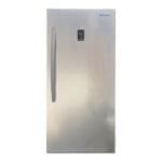 Maxsonic 14cu. ft. Standing Freezer, Stainless Steel