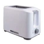 Maxsonic 2 Slice Toaster White