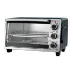 Black & Decker 6 Slice Convection Toaster Oven Stainless Steel/Black