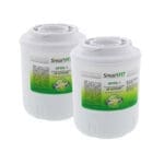 Smart Fit Refrigerator Water Filter 2 Pack Replacement For GE MWFP