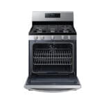 Samsung 30 Inch Gas Range 5 Burner Stainless Steel - Image 2