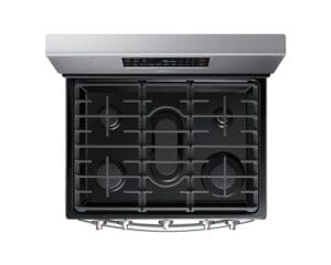 Samsung 30 Inch Gas Range 5 Burner Stainless Steel - Image 4
