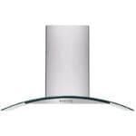 Frigidaire 42 Inch Island Canopy Hood Glass & Stainless Steel 400Cfm 3 Speed