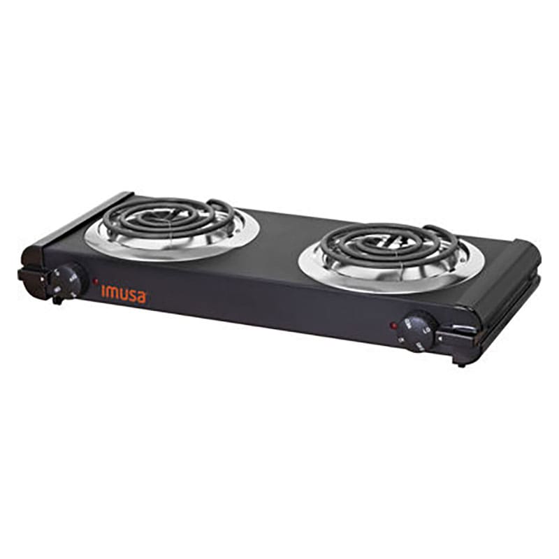 IMUSA-GAU-80306 IMUSA 2 Burner Electric Table Top 1500watts - Image 1