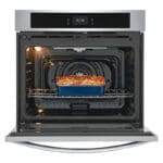 Frigidaire 30 Inch Single Electric Wall Oven with Fan Convection Stainless Steel - Image 4