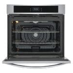 Frigidaire 30 Inch Single Electric Wall Oven with Fan Convection Stainless Steel - Image 3