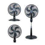 Maxsonic 18 Inch 3 In 1 Standing Fan Black - Image 2