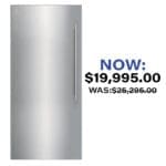 Electrolux 19 cu. ft. Single-Door Freezer Stainless Steel