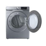 Samsung 10 Cycle 7.5cu. ft. Electric Dryer with Steam Sanitize Front Load, Platinum - Image 2
