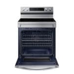 Samsung 30 Inch Electric Range 5 Burner Air Fry & Convection, Wifi Stainless Steel - Image 2