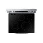 Samsung 30 Inch Electric Range 5 Burner Air Fry & Convection, Wifi Stainless Steel - Image 4