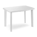 Plastic Table Rectangle White