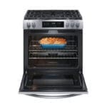 Frigidaire 30 Inch Front Control Gas Range with Quick Boil - Image 2