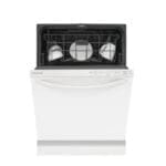 Frigidaire 24 Inch 4 cycle Built-In Dishwasher, White - Image 2