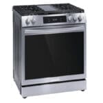 Frigidaire Gallery 30 Inch Gas Range 5 Burner with 15+ Ways To Cook, Stainless Steel