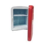 Koolatron 4L Retro Portable Mini Fridge Red - Image 2