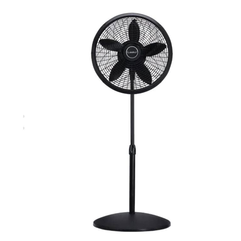 1827-Lasko-fan Lasko 18 Inch Pedestal Fan Black - Image 1