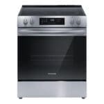 Frigidaire 30 Inch Electric Range 5 Burner with Steam Clean, Stainless Steel