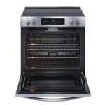 Frigidaire 30 Inch Electric Range 5 Burner with Steam Clean, Stainless Steel - Image 3