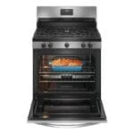 Frigidaire 30 Inch Gas Range 5 Burner, Stainless Steel - Image 2