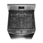 Frigidaire 30 Inch Gas Range 5 Burner, Stainless Steel - Image 5