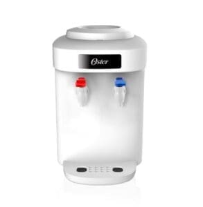 Oster Tabletop Hot and Cold-Water Dispenser with Safety Lock, White