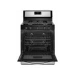 Whirlpool  30 Inch Gas Range 5 Burner, Silver - Image 2