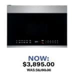 Frigidaire 24 inch/ 1.4cu. ft. Over-The-Range Microwave Hood,  Stainless Steel