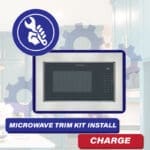 Microwave Trim Kit Install Charge
