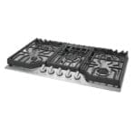 Frigidaire 36 Inch Gas Cooktop 5 Burner Stainless Steel - Image 4