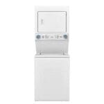 Frigidaire 10 cycles Washer & Gas Dryer Combo, White