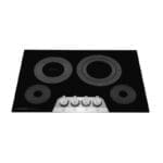 Frigidaire Gallery 30 Inch Electric Cooktop, 4 Burner Stainless Steel