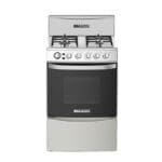 Maxsonic 24 Inch Gas Range 4 Burner, Stainless Steel