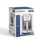 Westinghouse Simple Life 12 Cup Coffee Maker, White - Image 4