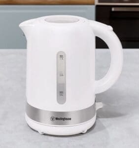 Westinghouse Simple Life 1.7 Litres Cordless Electric Kettle, White - Image 3