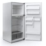 Whirlpool 18cu. ft. Top and Bottom Refrigerator, Stainless Steel - Image 4