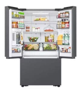 Samsung 32cu. ft. French Door Refrigerator with Beverage Center, Stainless Steel - Image 3