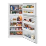 Frigidaire 20cu. ft Top and Bottom Refrigerator, White - Image 4