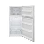 Frigidaire 20cu. ft Top and Bottom Refrigerator, White - Image 3