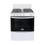 Frigidaire 24 Inch Gas Range 4 Burner, White