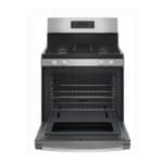 GE 30 Inch Gas Range 4 Burner, Stainless Steel - Image 5