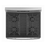 GE 30 Inch Gas Range 4 Burner, Stainless Steel - Image 3