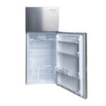 Maxsonic 10cu. ft. Top and Bottom Inverter Refrigerator, Stainless Steel Look - Image 2