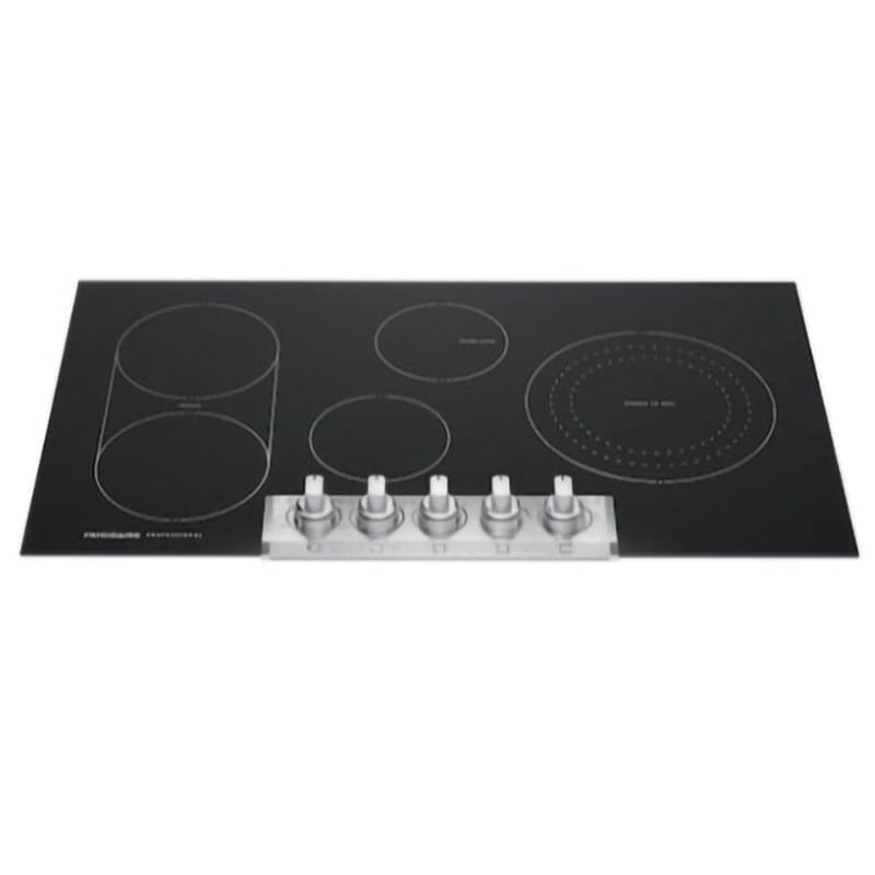 PCCE3680AF-22 Frigidaire Professional 36 Inch Electric Cooktop, 5 Burner, Stainless Steel - Image 1