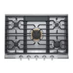 Frigidaire Professional 36 Inch Gas Cooktop, 5 Burner, Stainless Steel - Image 2