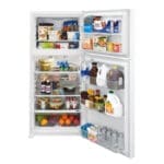 Frigidaire 20cu. ft Top and Bottom Refrigerator, White - Image 3
