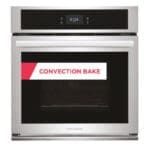 Frigidaire 27 inch / 3.8cu Single Electric Wall Oven Stainless Steel - Image 3
