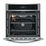 Frigidaire 27 inch / 3.8cu Single Electric Wall Oven Stainless Steel - Image 6
