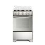 Frigidaire 24 Inch Gas Range 4 Burner with VaporBake and Glass Cover, Stainless Steel