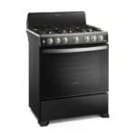 Frigidaire 30 Inch Gas Range 6 Burner with VaporBake and EasyClean, Black - Image 2